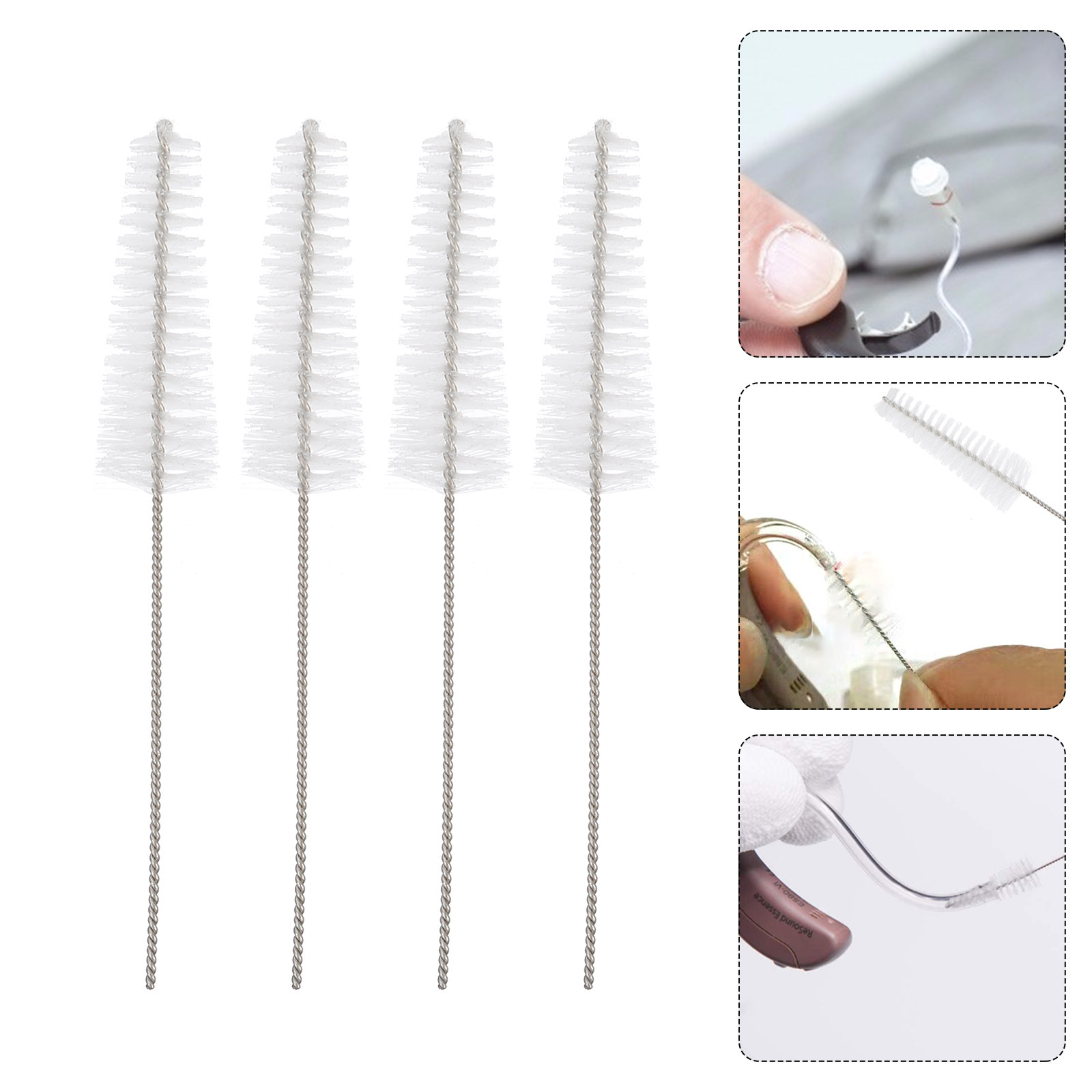 Ear Wax Remover - Cepillo de limpieza para audífonos, varilla