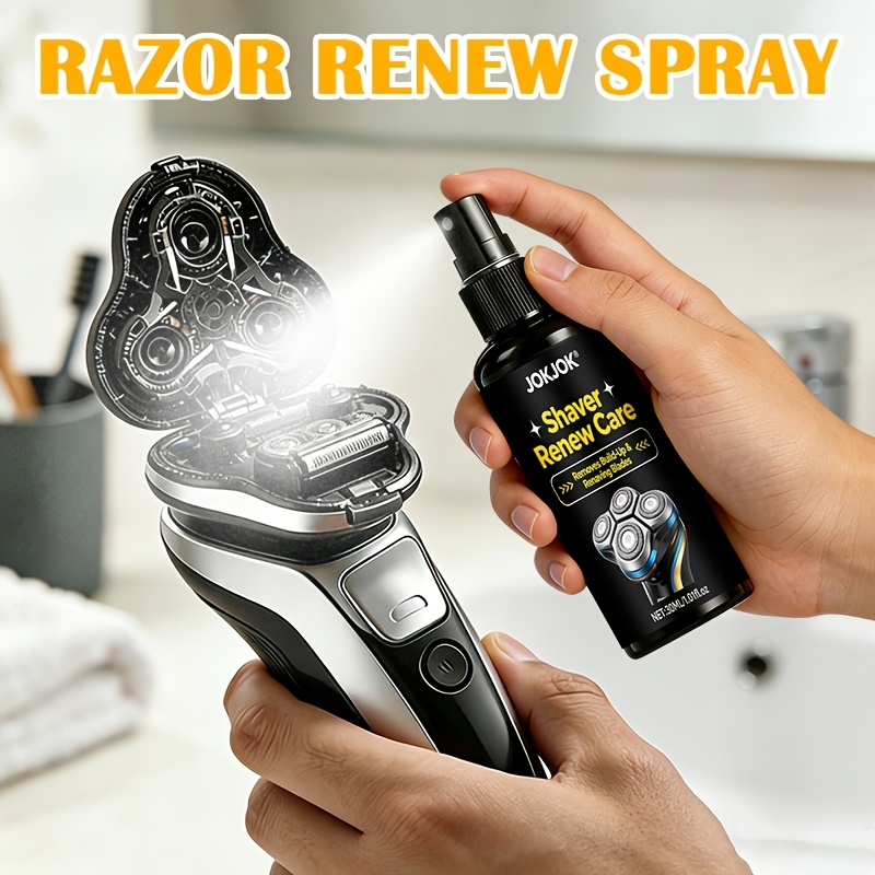 Men'S Grooming Trimmer - Spray Renovador para Afeitadora Eléctrica 30ML,