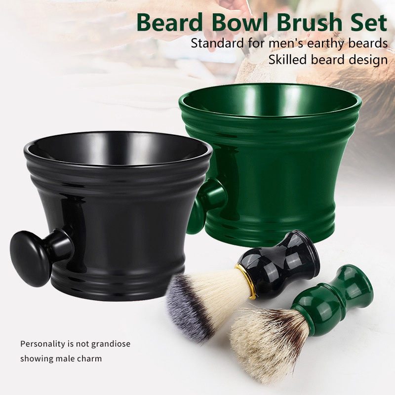Shaving Bowl Soap - Tazón de plástico para cepillo de
