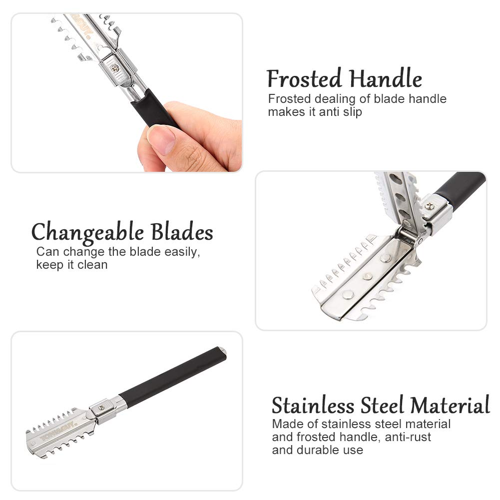 Cuchillas de afeitar de doble  - Men'S Grooming Trimmer reseña y precio