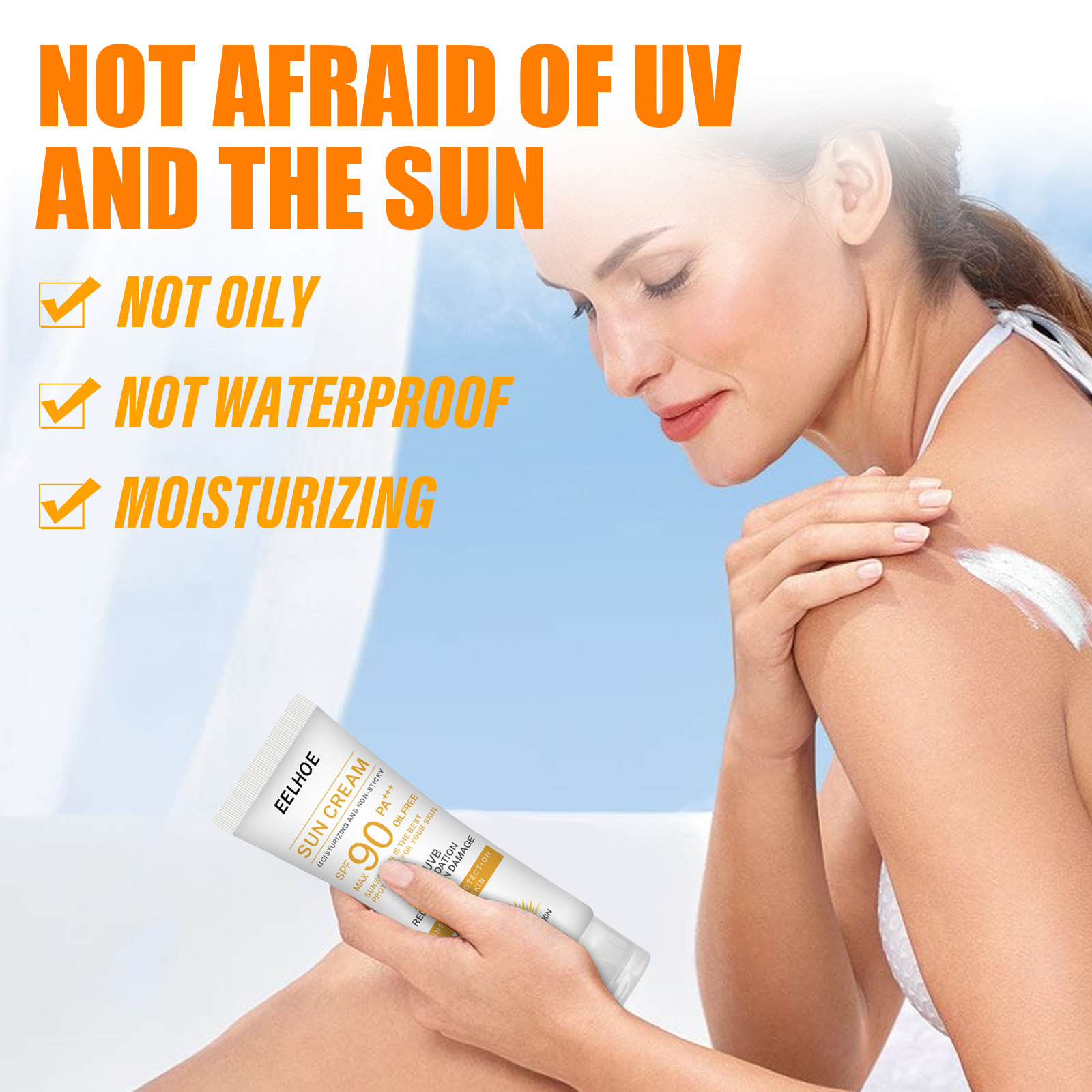 EELHOE protector solar Spf 90  - Face Moisturizer Spf reseña y precio
