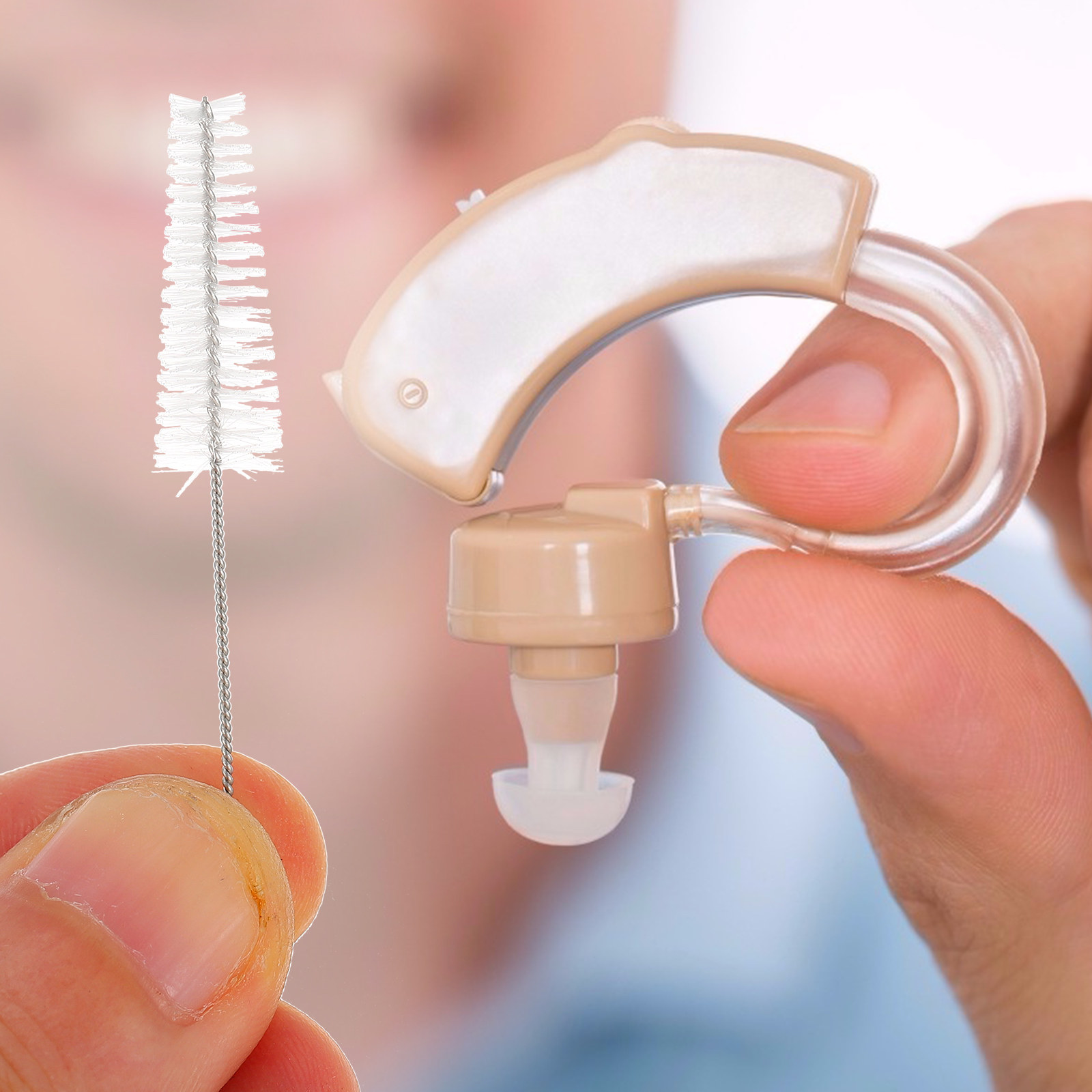 Cepillo de limpieza para audíf - Ear Wax Remover reseña y precio