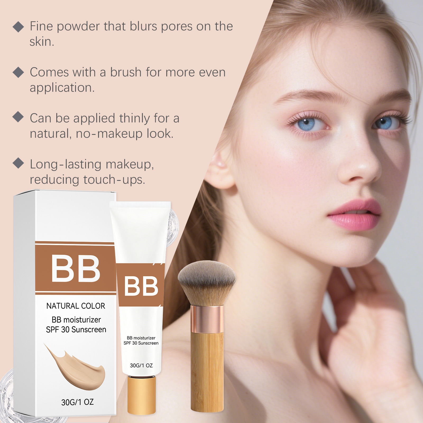 Crema Hidratante con Color SPF - Face Moisturizer Spf reseña y precio