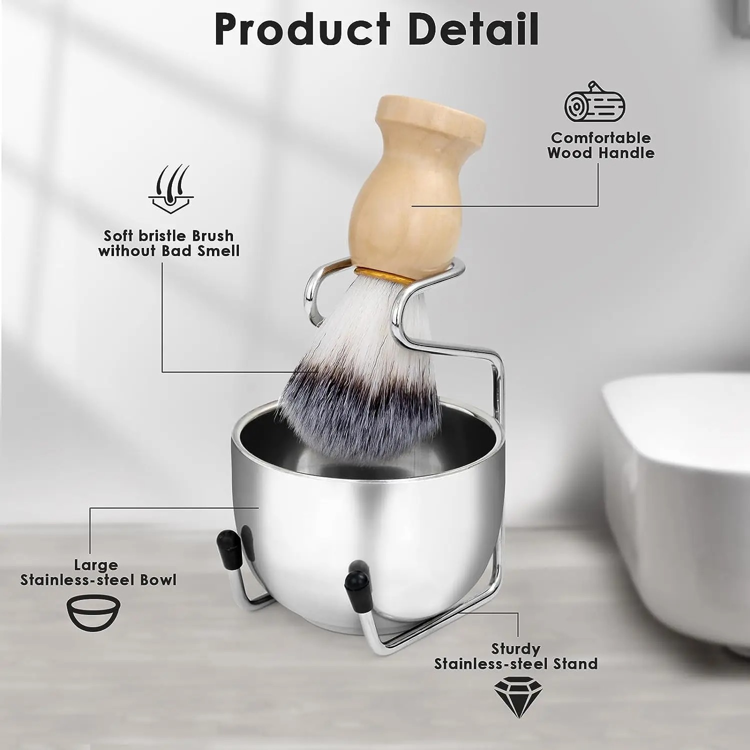 Soporte de afeitado de taza se - Shaving Bowl Soap reseña y precio
