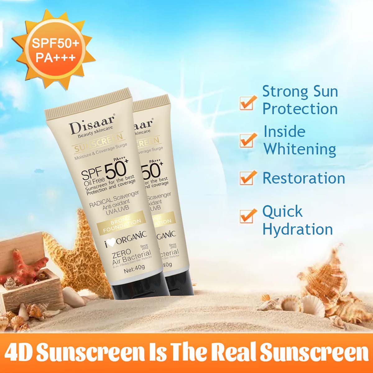 Protector Solar SPF 90++++ Nut - Face Moisturizer Spf reseña y precio