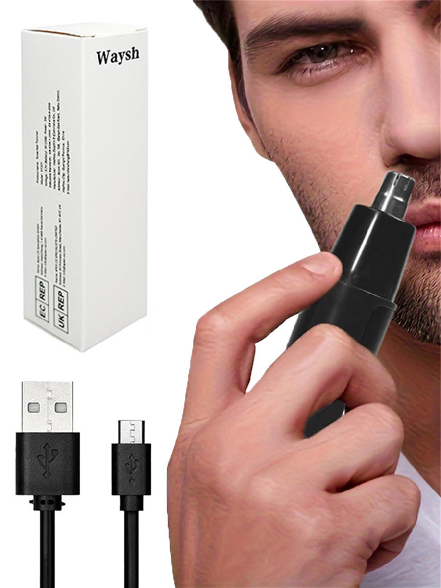 Waysh-cortadora de pelo eléctr - Men'S Grooming Ear Hair reseña y precio