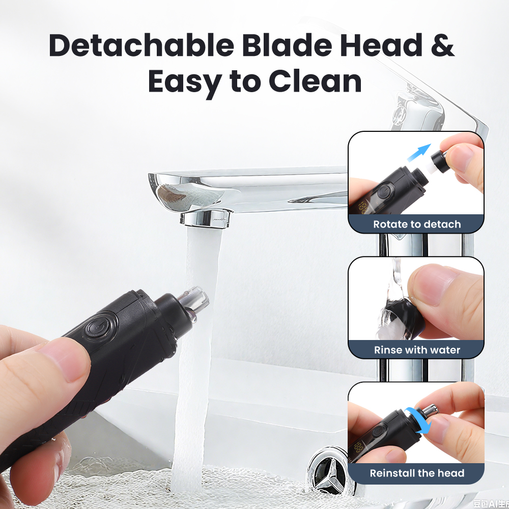 Recortador de pelo de nariz re - Men'S Grooming Ear Hair reseña y precio