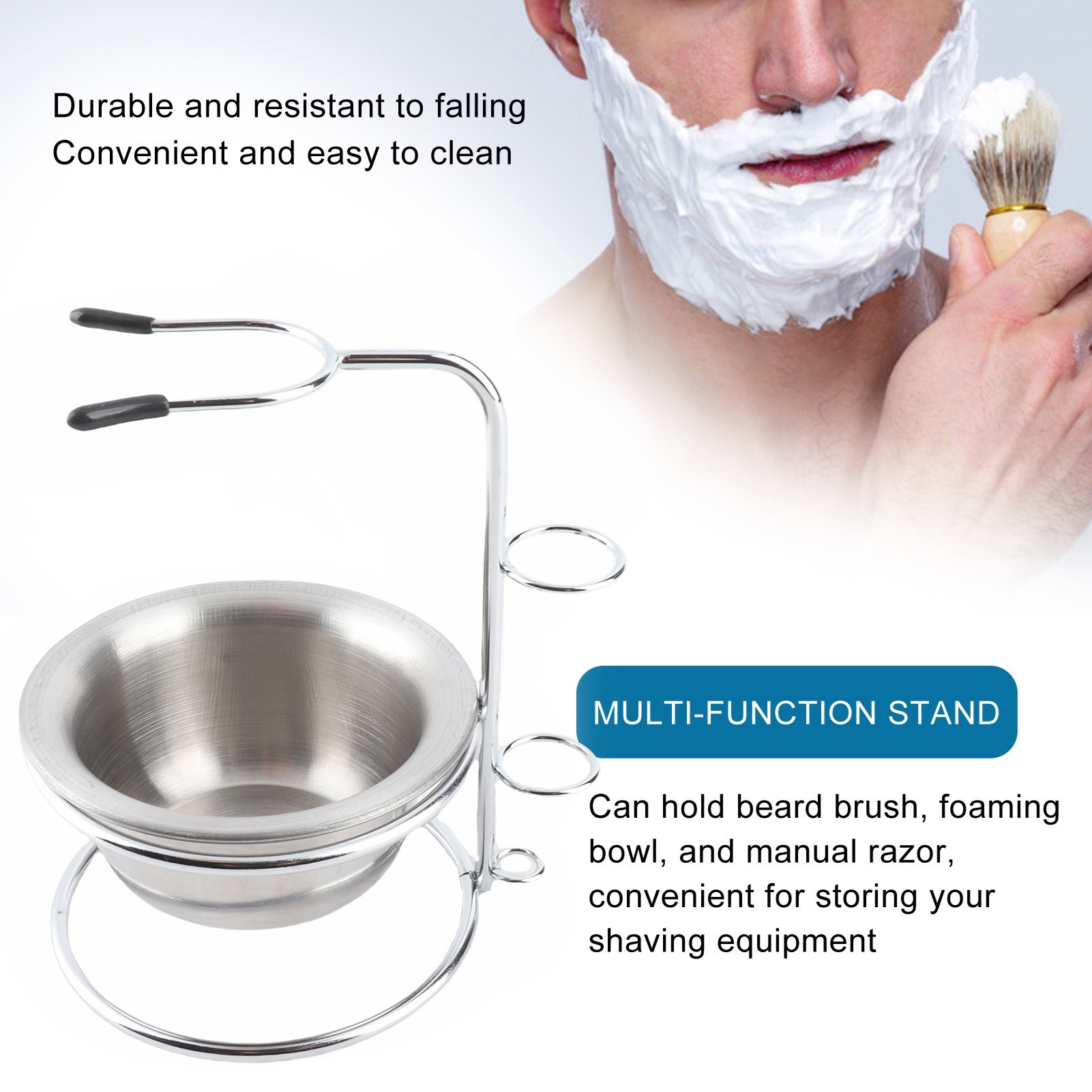Juego de Soporte y Tazón para  - Shaving Bowl Soap reseña y precio