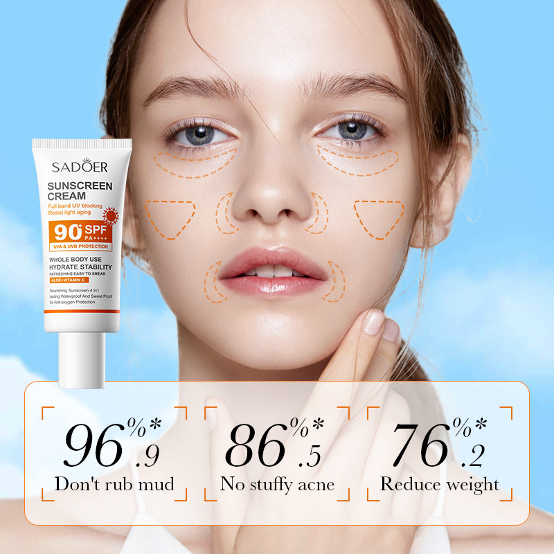 Crema de protección solar Sado - Face Moisturizer Spf reseña y precio
