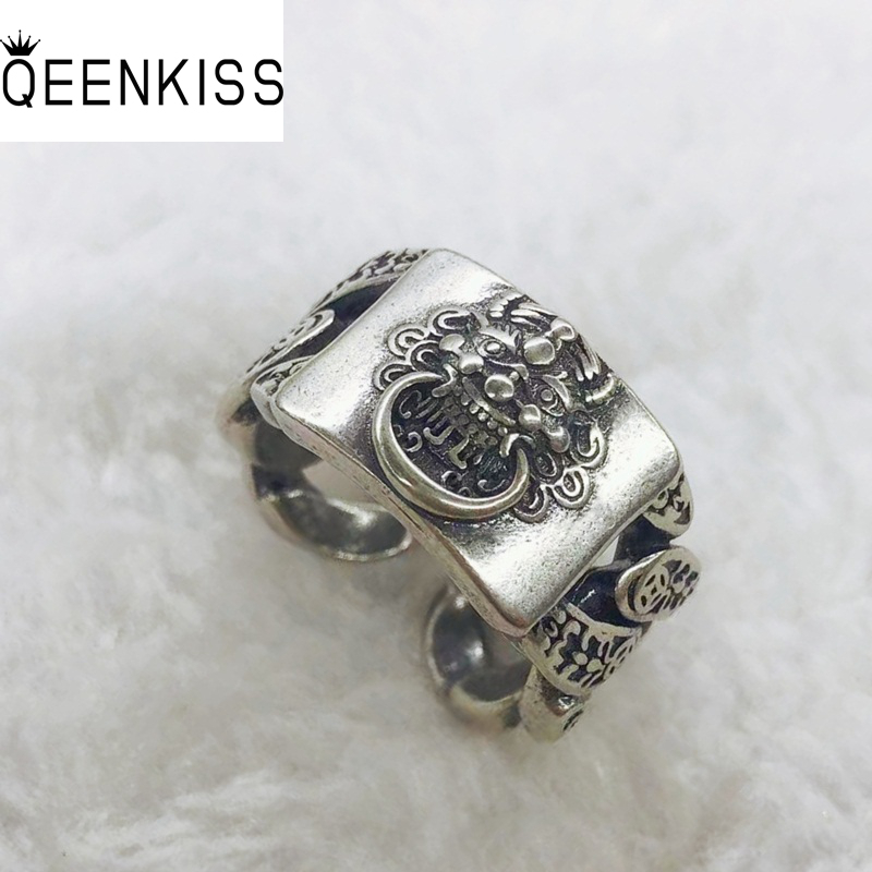 QEENKISS-Anillo de PIXIU de Pl - Men'S Grooming Set Gift reseña y precio