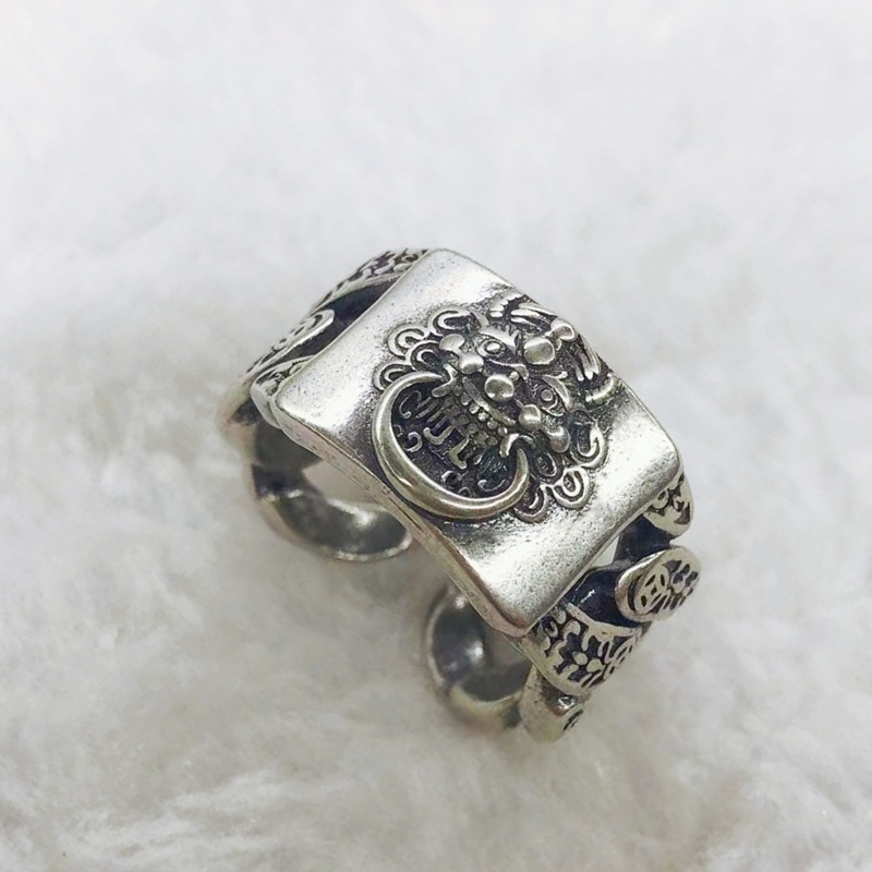 QEENKISS-Anillo de PIXIU de Pl - Men'S Grooming Set Gift reseña y precio